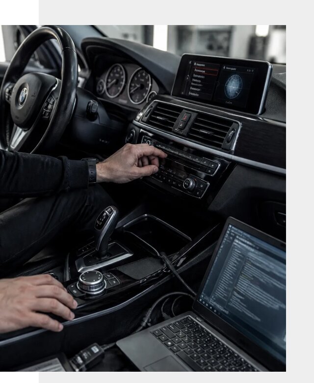 Русификация автомобилей BMW с адаптацией меню и функций в Губахе