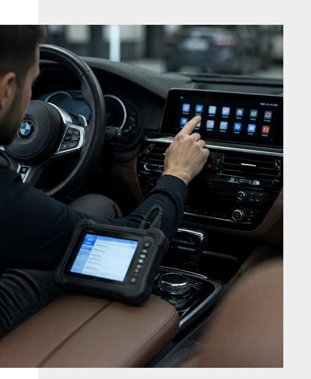 Установка приложений и мультимедиа сервисов BMW в Губахе