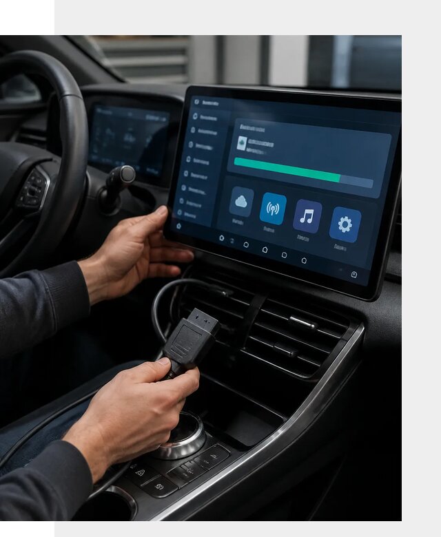 Установка приложений BYD для автомобиля под ключ в Губахе