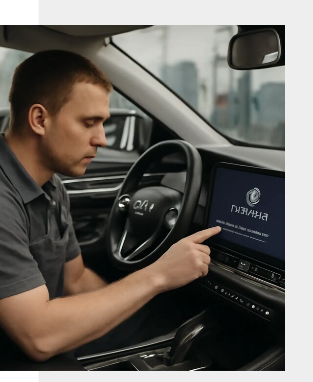 Установка приложений Changan и сервисов в авто в Губахе