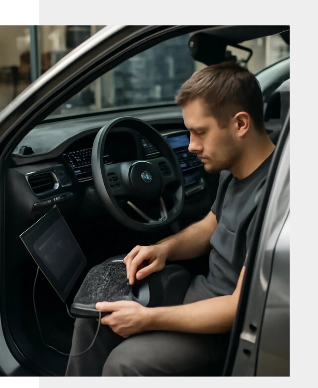 Русификация автомобилей GAC с адаптацией меню в Губахе