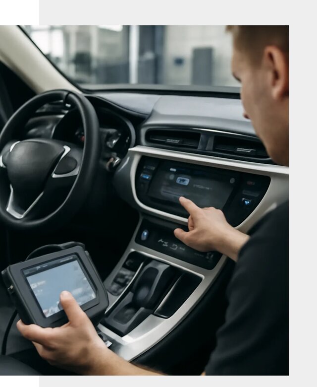 Русификация Geely Atlas мультимедиа и меню в Губахе
