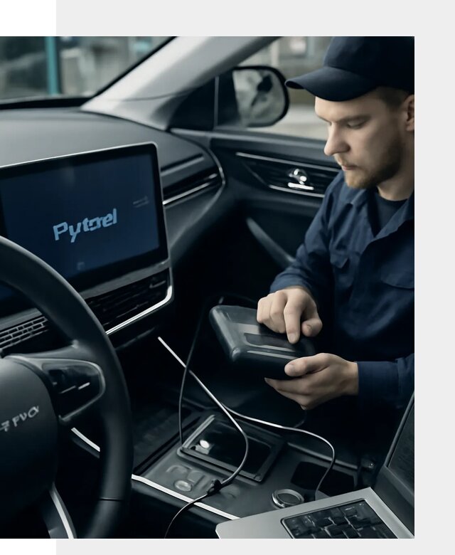 Русификация автомобилей Jetour с адаптацией меню в Губахе