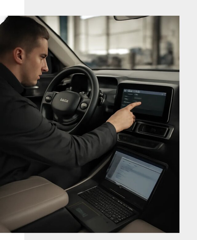 Русификация Jetour T2 BENZ HYB под ключ для авто в Губахе