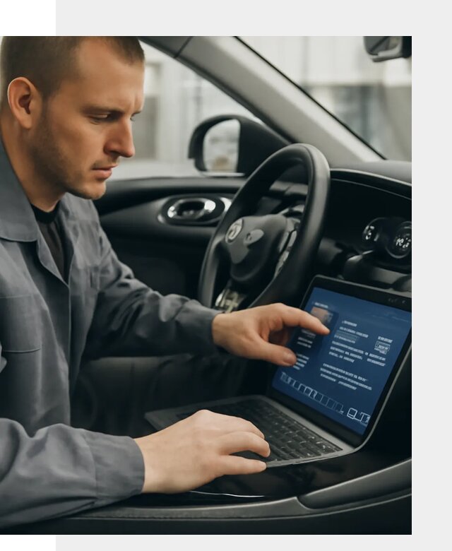 Русификация приборной панели автомобиля Lynk Co в Губахе