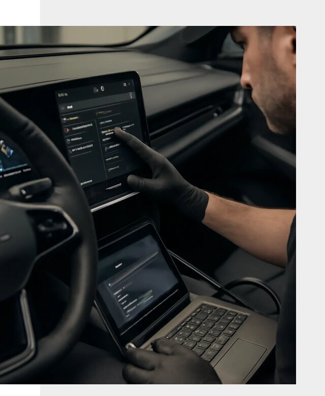 Русификация приборной панели Rising автомобиля в Губахе