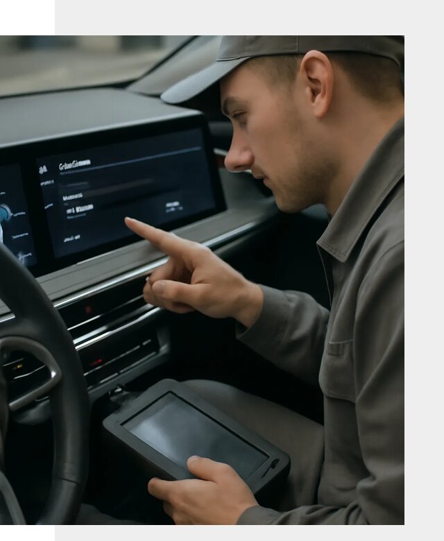 Русификация приборной панели автомобиля Voyah в Губахе