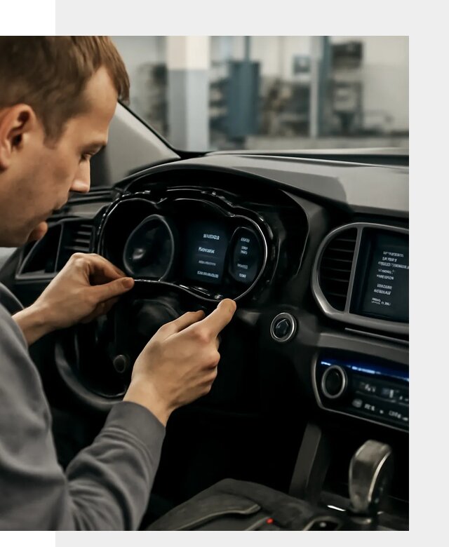 Русификация приборной панели автомобилей Hyundai в Губахе