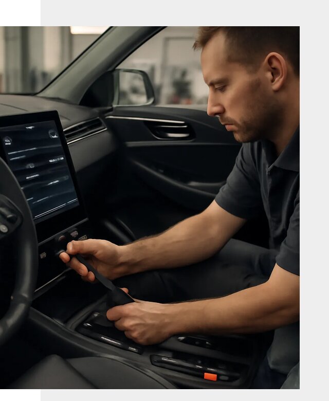 Восстановление автомобиля после русификации в Губахе