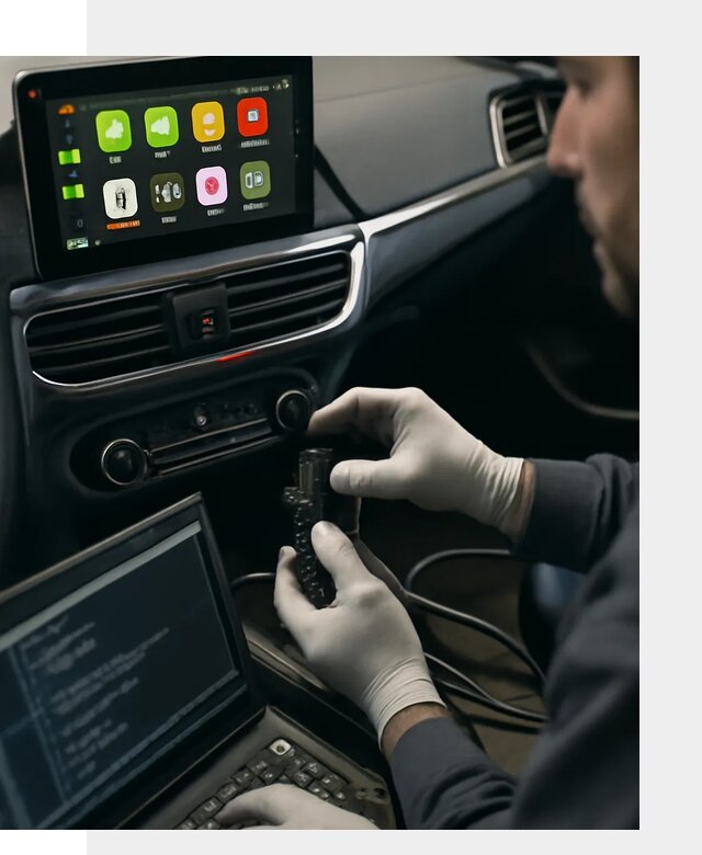Активация Apple CarPlay в Губахе для штатной мультимедиа