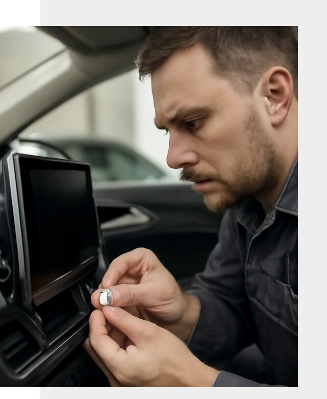Установка SIM карты в авто для мультимедиа в Губахе