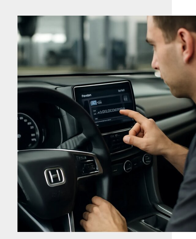 Русификация панели приборов Honda в Губахе по цене 5183 ФастМобиль-Гбх