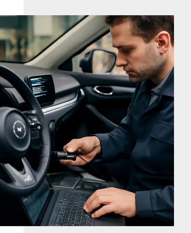 Русификация приборной панели автомобилей Mazda в Губахе