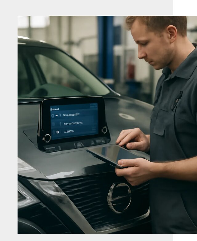Русификация мультимедиа Nissan в Губахе от 6738 р. | ФастМобиль-Гбх
