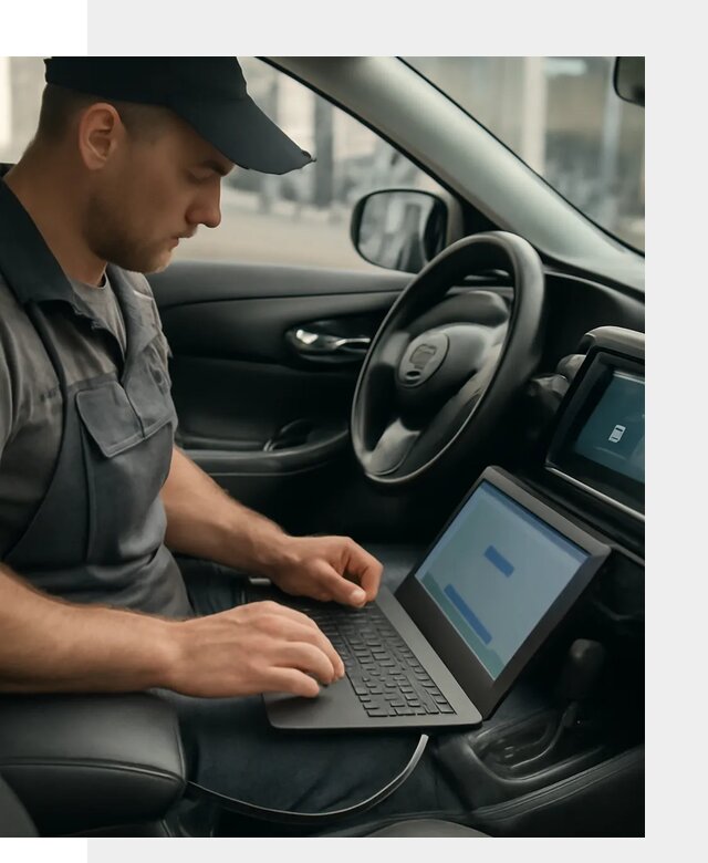 Установка приложений для автомобилей Nissan в Губахе