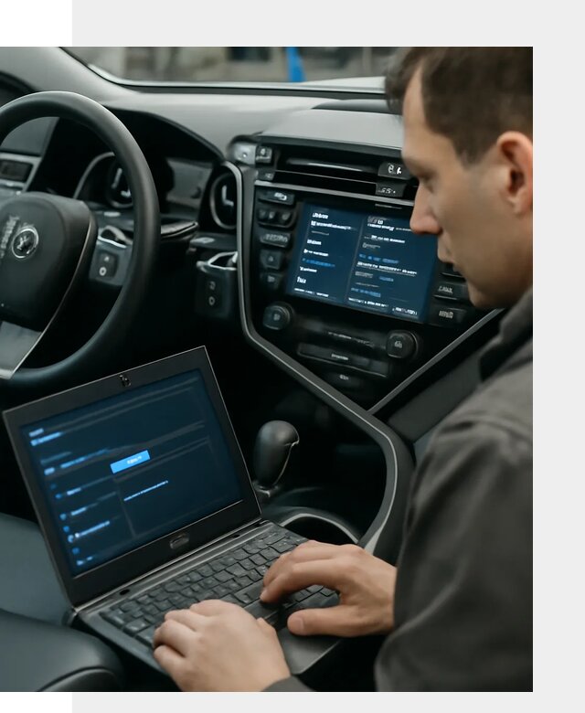 Русификация Toyota Camry 80 для мультимедиа в Губахе