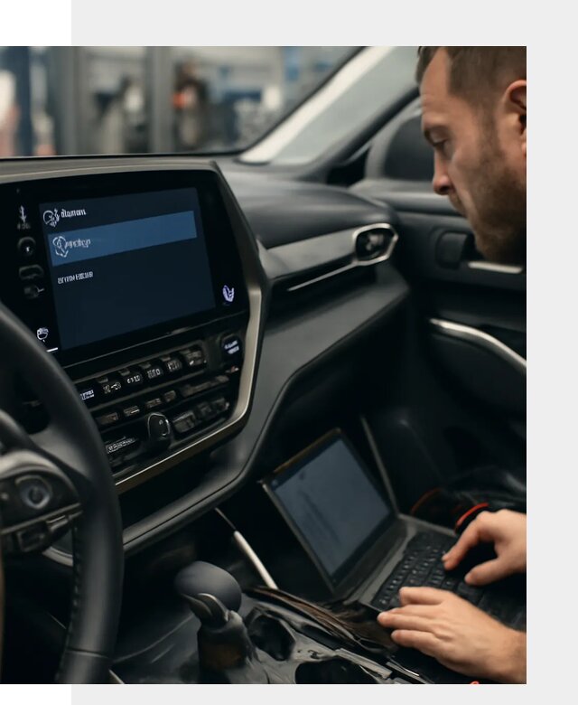 Русификация Toyota Highlander CHN для автомобилей в Губахе