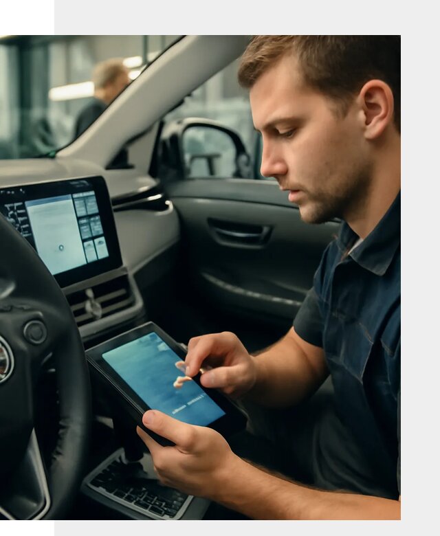 Установка приложений Toyota на мультимедиа в Губахе